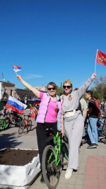 500 велосипедистов приняли участие в Велопробеге Победы
