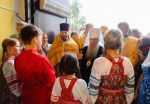 Митрополит Варсонофий совершил Божественную литургию на своей малой родине в с. Малиновка