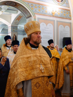 Митрополит Варсонофий совершил Божественную литургию на своей малой родине в с. Малиновка