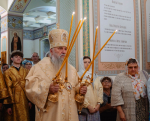 Митрополит Варсонофий совершил Божественную литургию на своей малой родине в с. Малиновка