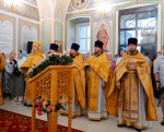 Митрополит Варсонофий совершил Божественную литургию на своей малой родине в с. Малиновка