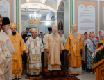 Митрополит Варсонофий совершил Божественную литургию на своей малой родине в с. Малиновка