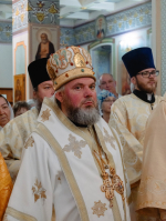 Митрополит Варсонофий совершил Божественную литургию на своей малой родине в с. Малиновка